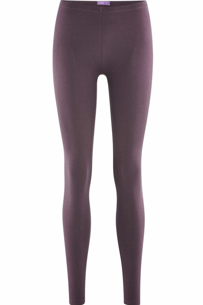 Legging biokatoen bordeaux