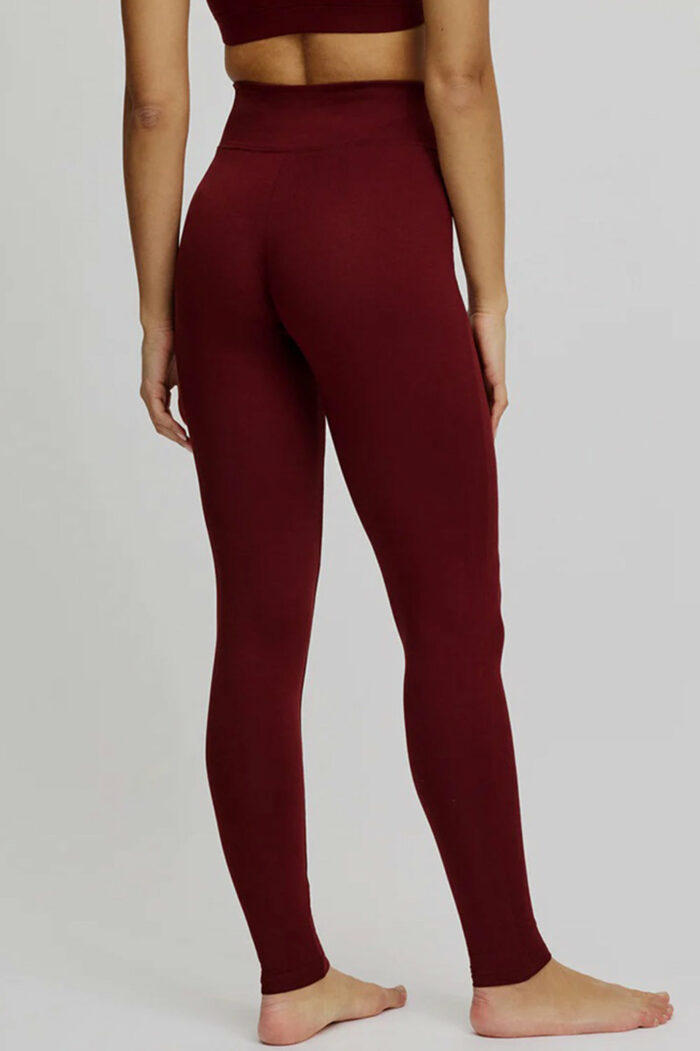 Legging Ecovero steenrood - Afbeelding 2