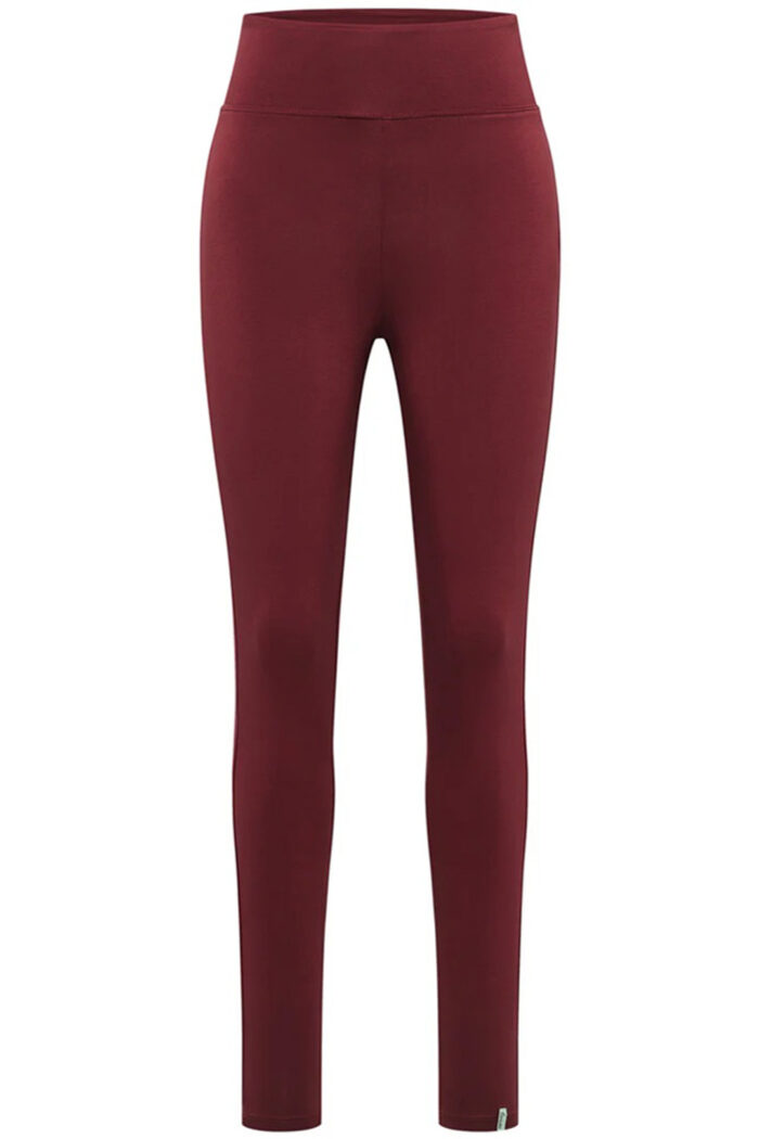 Legging Ecovero steenrood