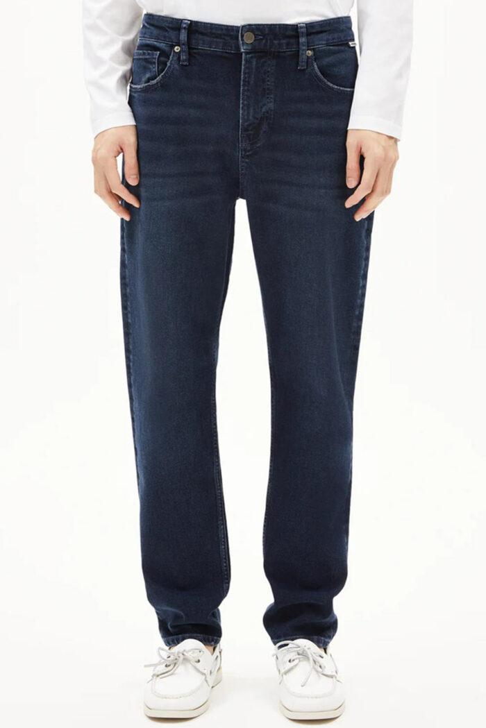 5-pocket spijkerbroek donkerblauw