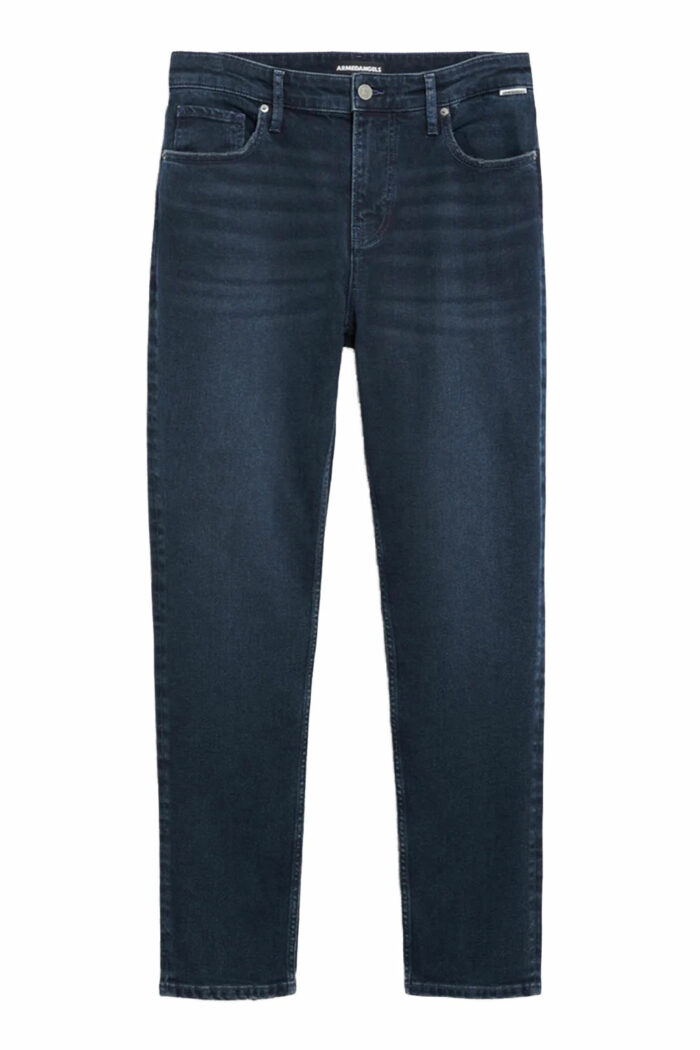 5-pocket spijkerbroek donkerblauw - Afbeelding 3