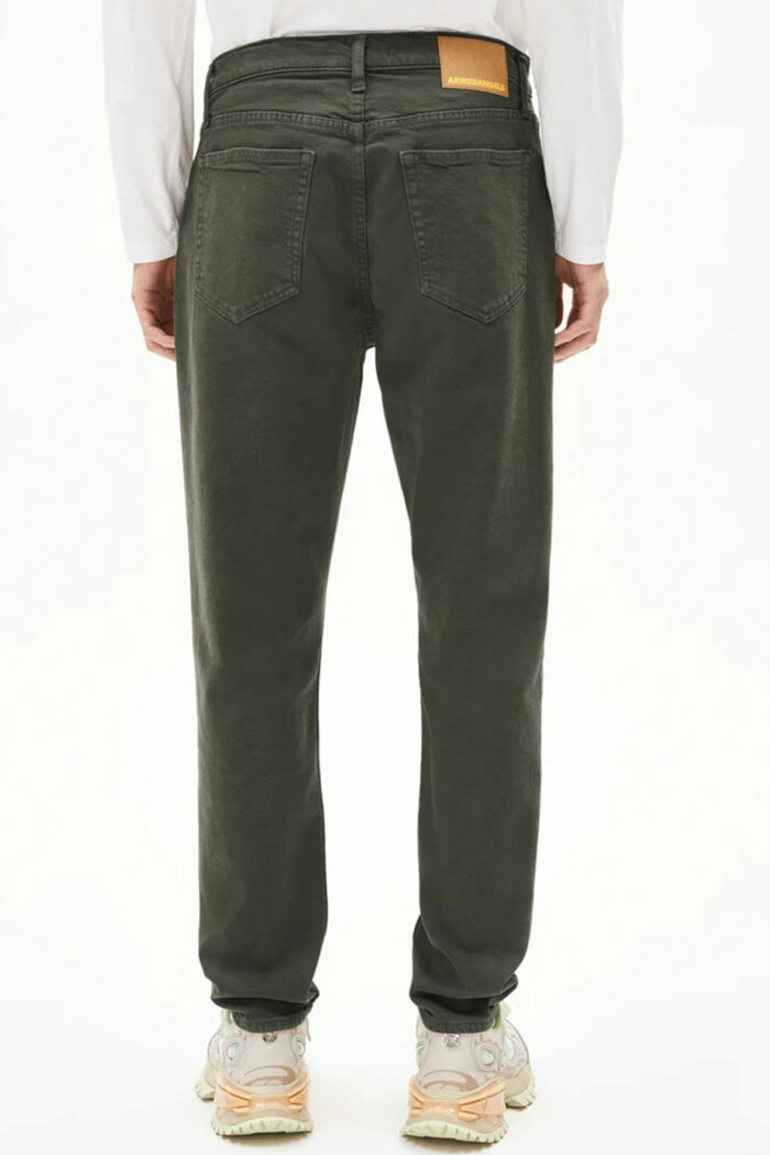 5-pocket broek donkergroen - Afbeelding 2