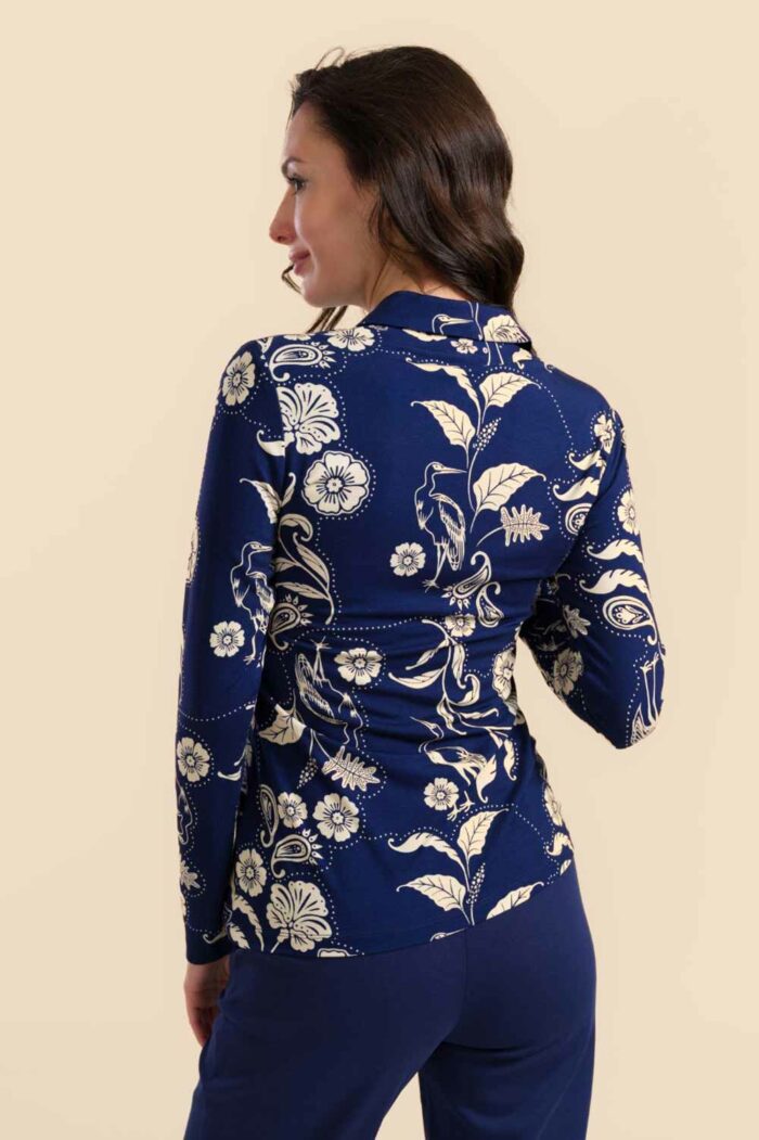 Blouse Bird of Paisleys - Afbeelding 3