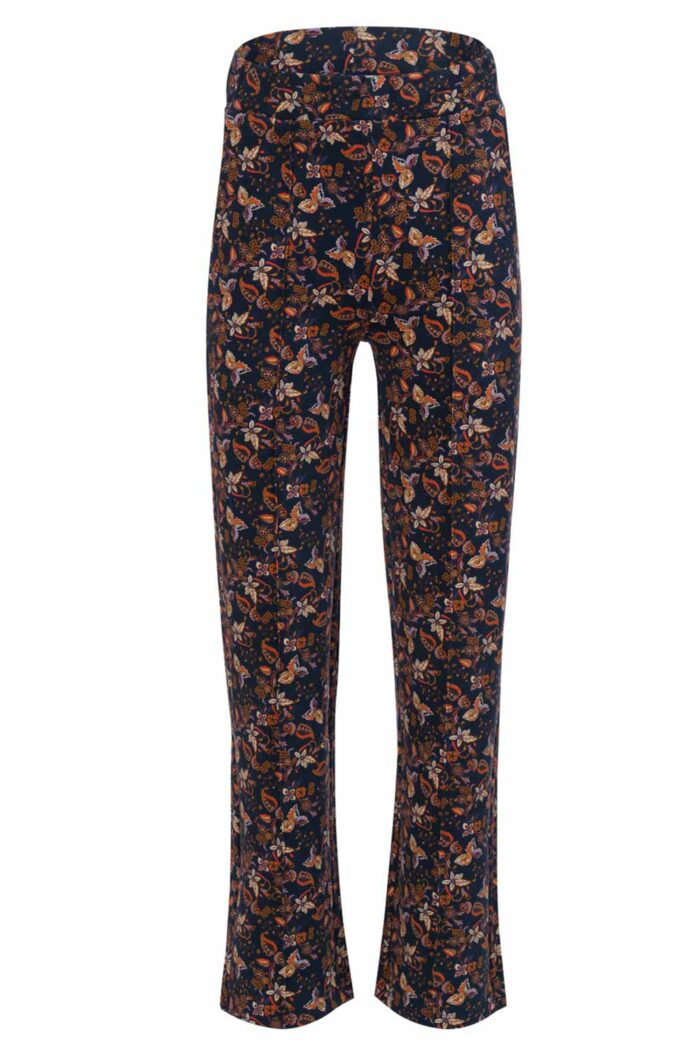 Rib velours broek paisley - Afbeelding 3