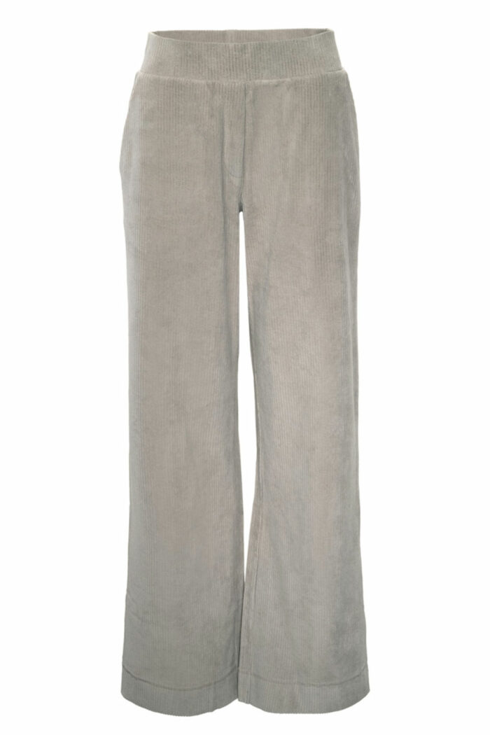 Velours broek beige