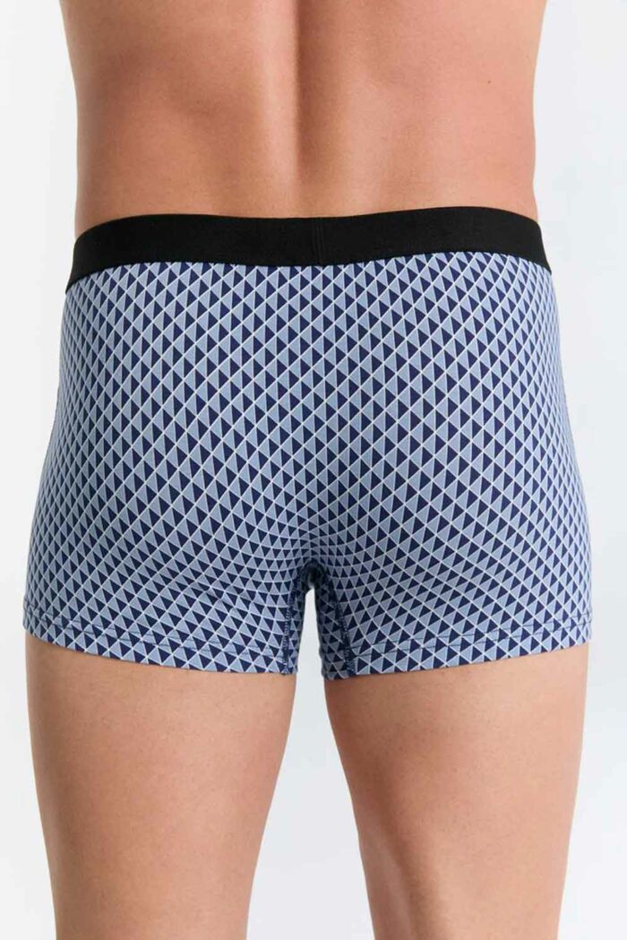 Boxer korte pijp geo blauw - Afbeelding 2