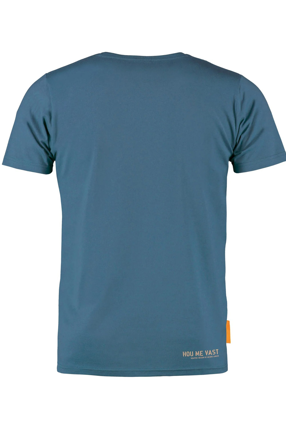 Blauw t-shirt ronde hals Hou me vast - Afbeelding 3