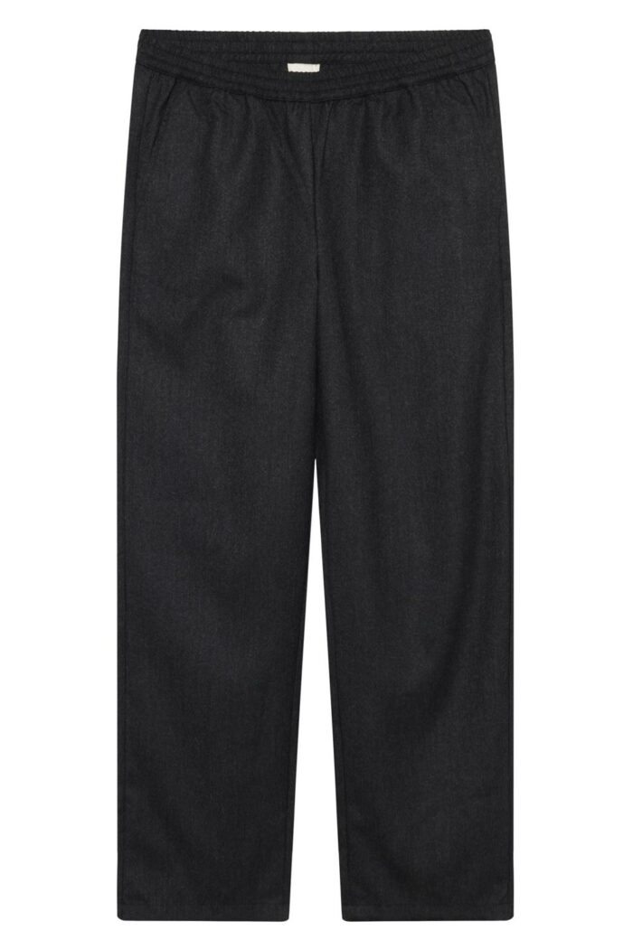 Wollen broek antraciet
