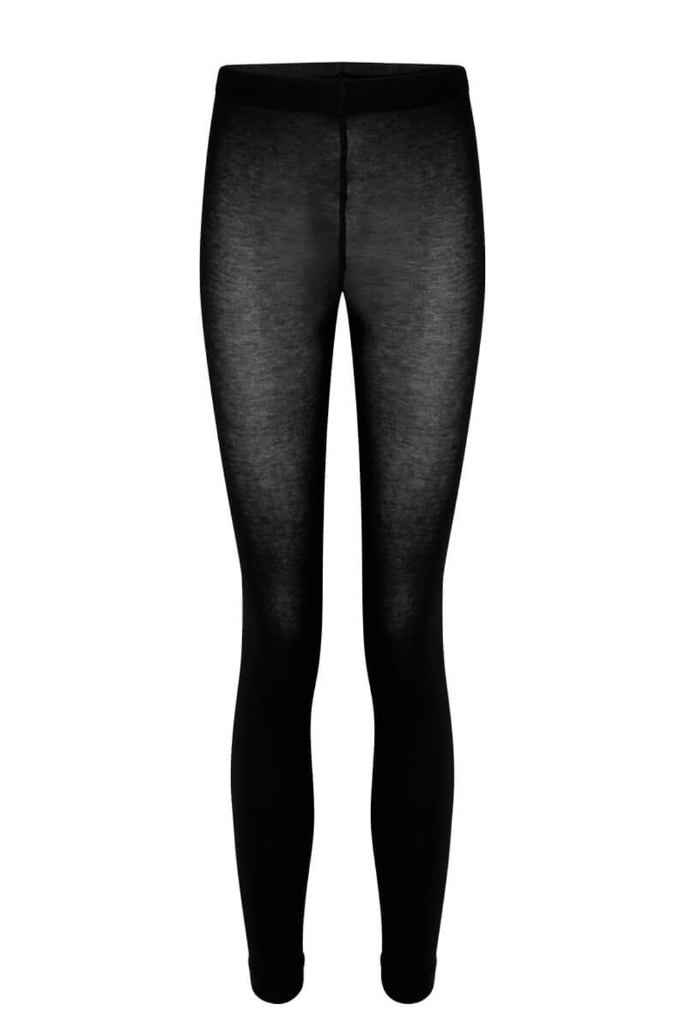 Dunne pantylegging biokatoen zwart