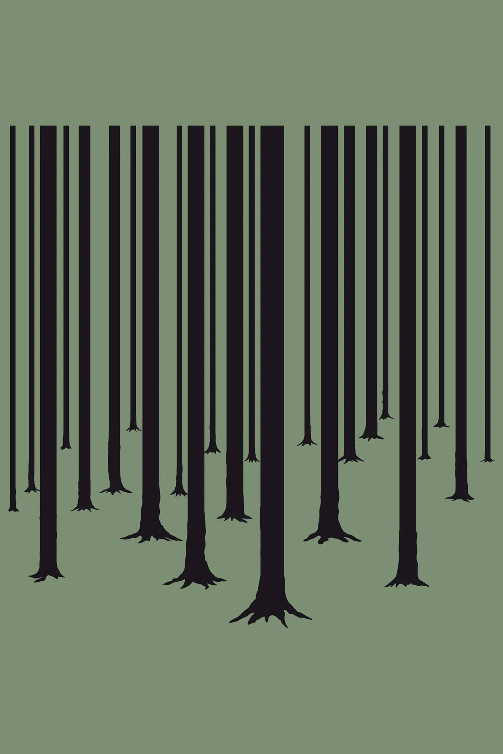 Hoody forest groen - Afbeelding 3