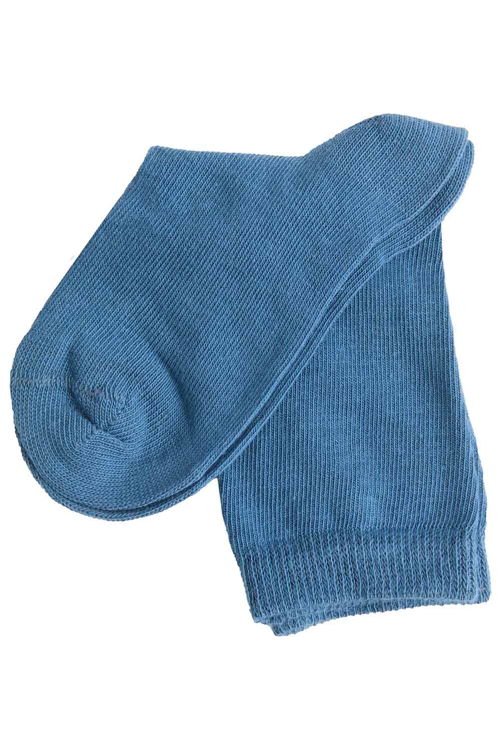Kindersokken jeansblauw
