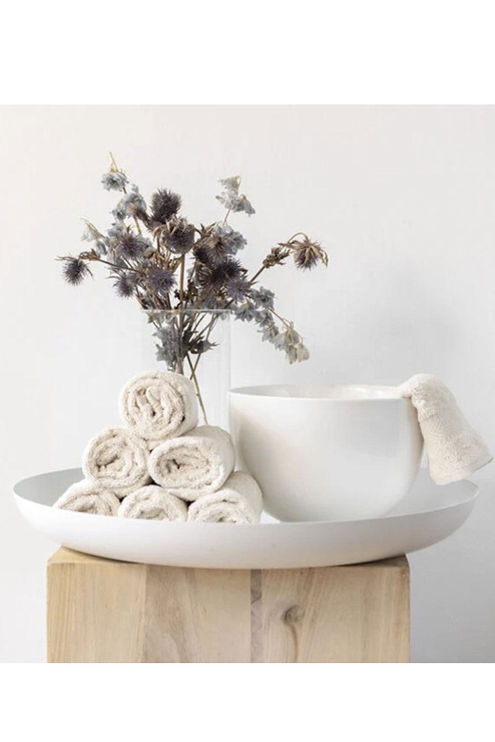 Gastendoekje 30 x 50 cm Off-white - Afbeelding 2