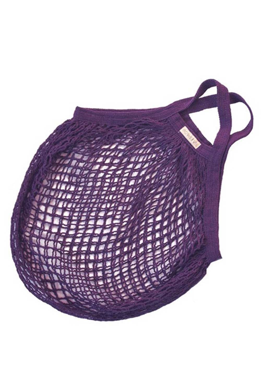 Nettasje van biokatoen paars