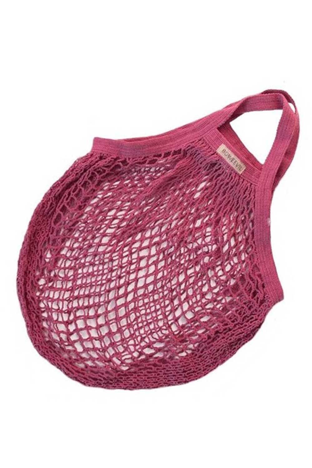 Nettasje van biokatoen roze