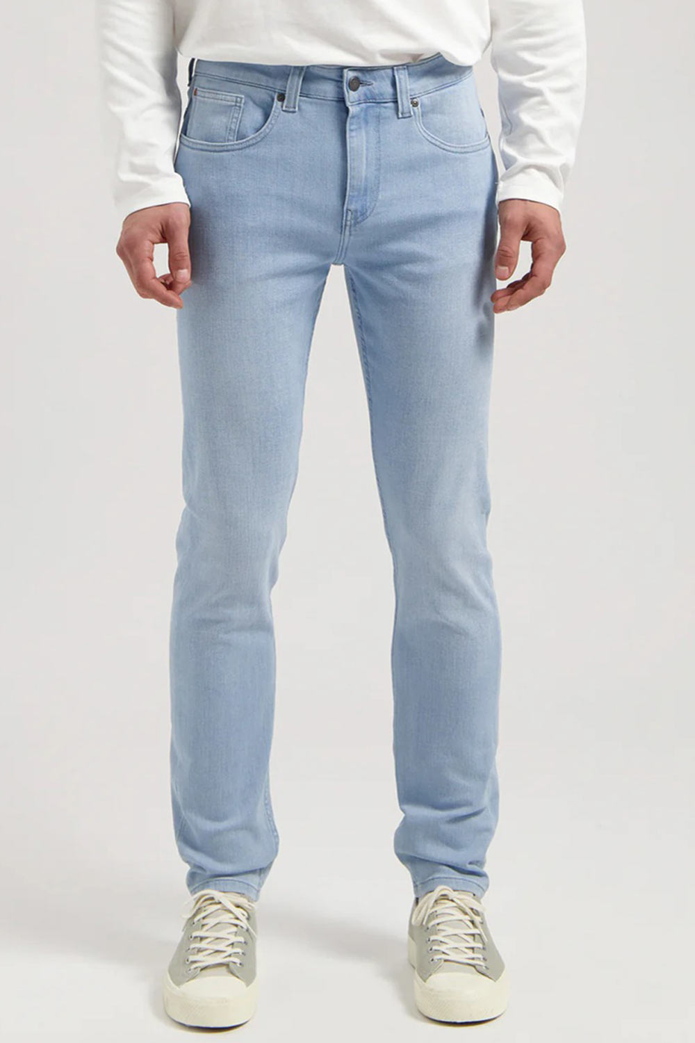 Rick mid slim sunny stone jeans lichtblauw
