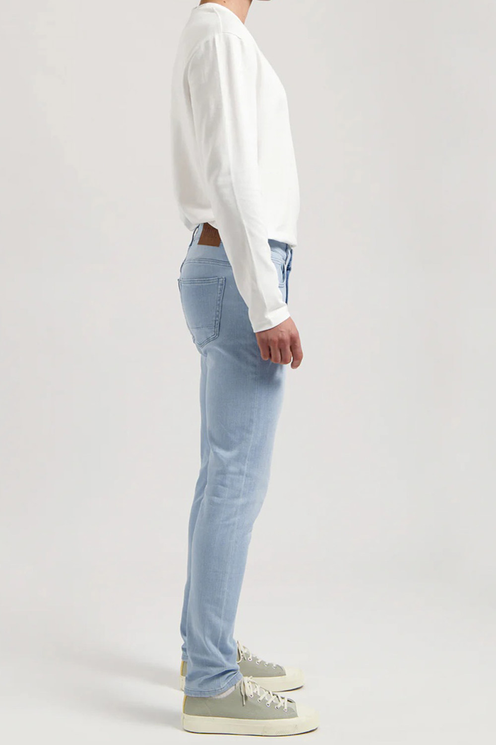 Rick mid slim sunny stone jeans lichtblauw - Afbeelding 2
