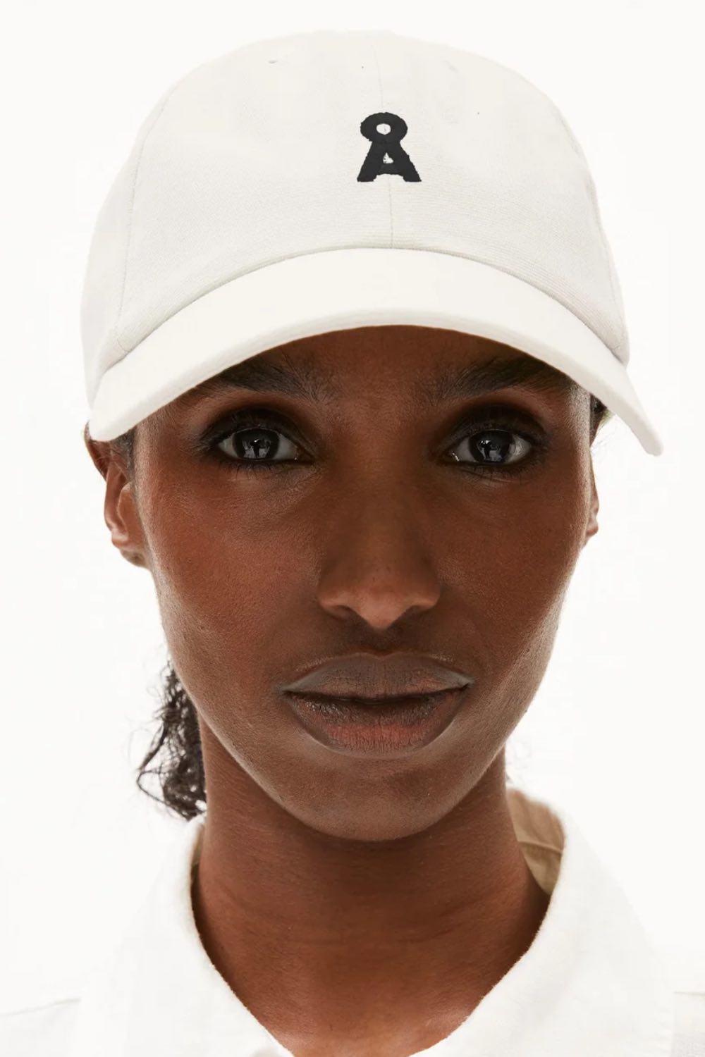 Baseball pet biokatoen off-white