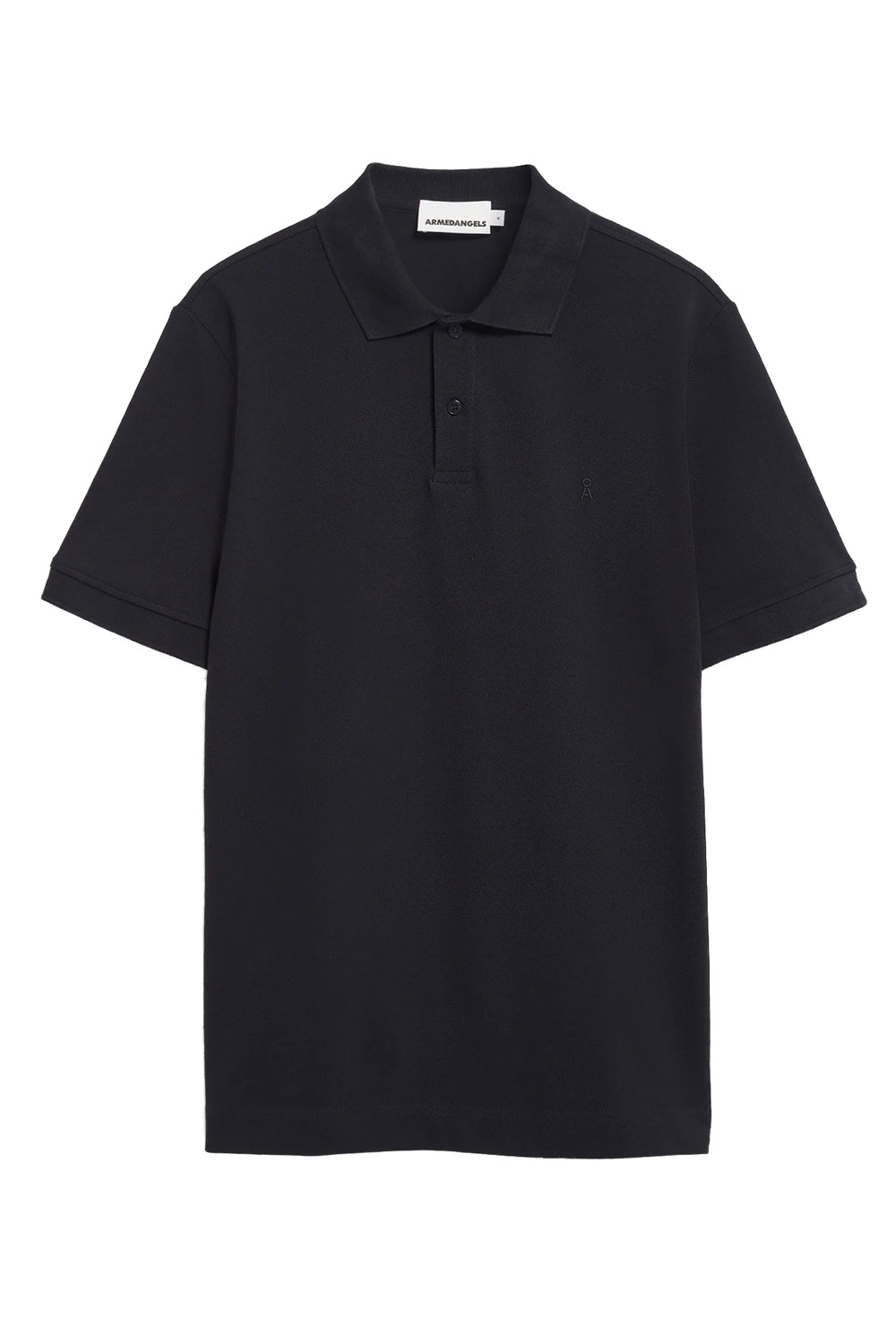 Poloshirt pique zwart