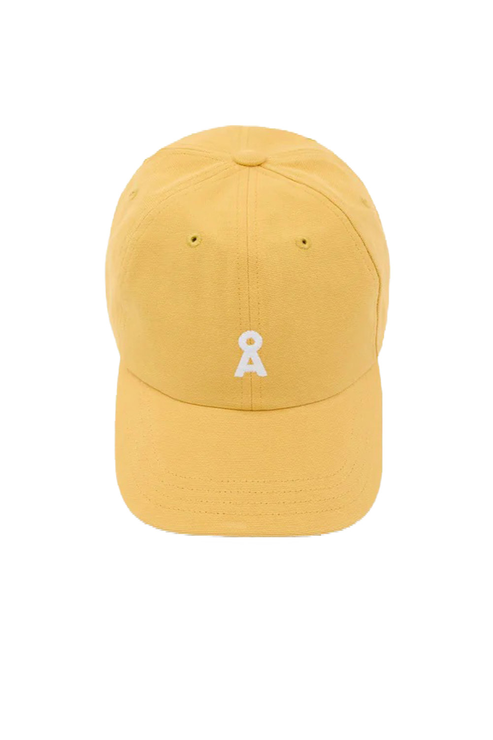 Baseball pet biokatoen geel