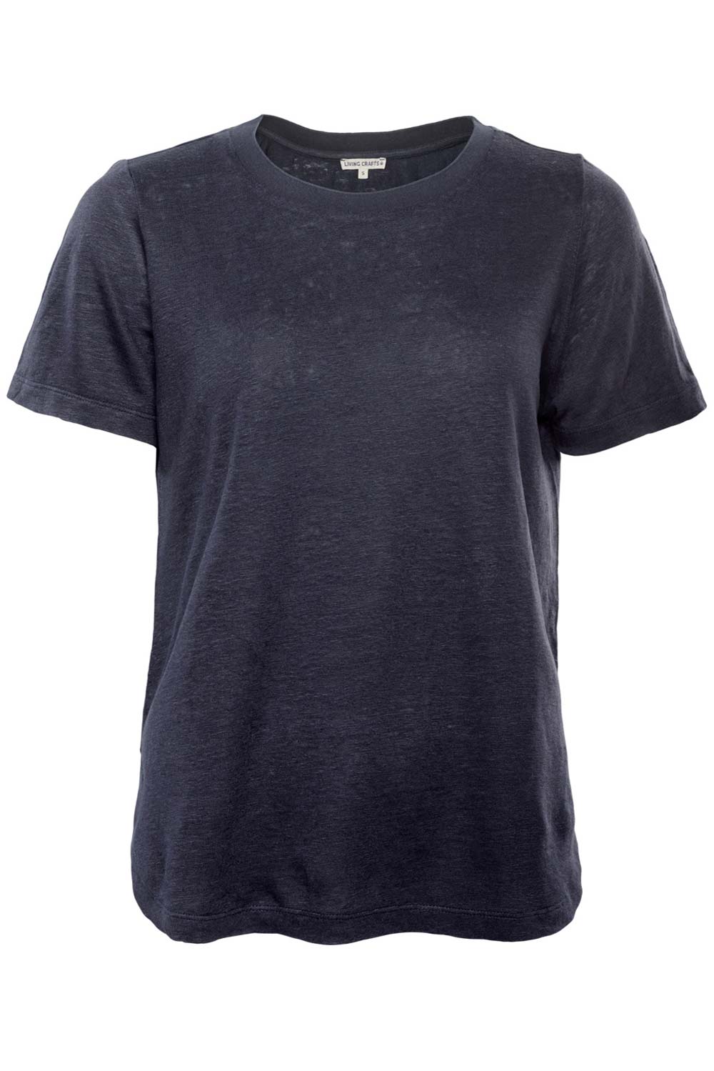 Linnen shirt donkerblauw