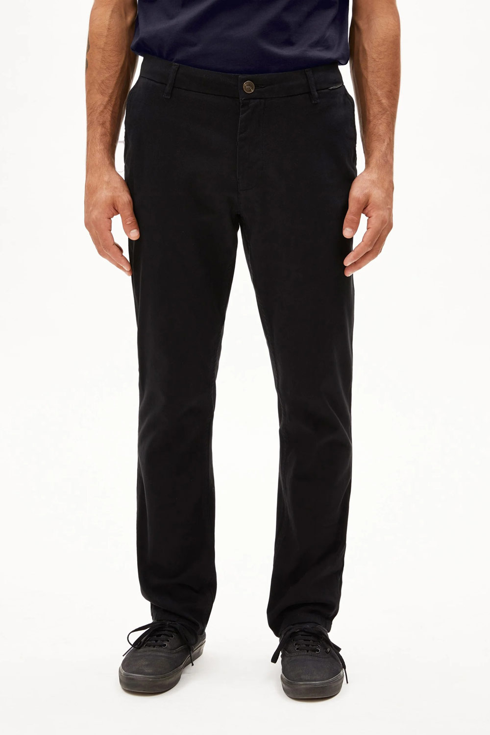 Chino herenbroek zwart - Afbeelding 2