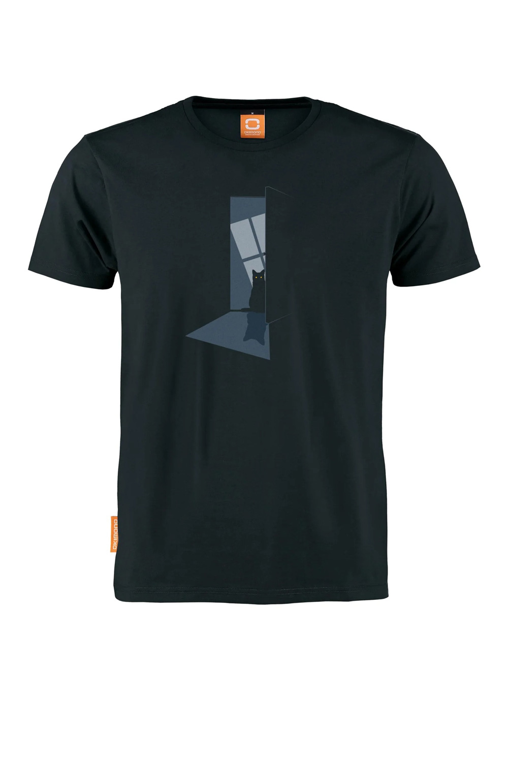 T-shirt ronde hals kat: You're late...