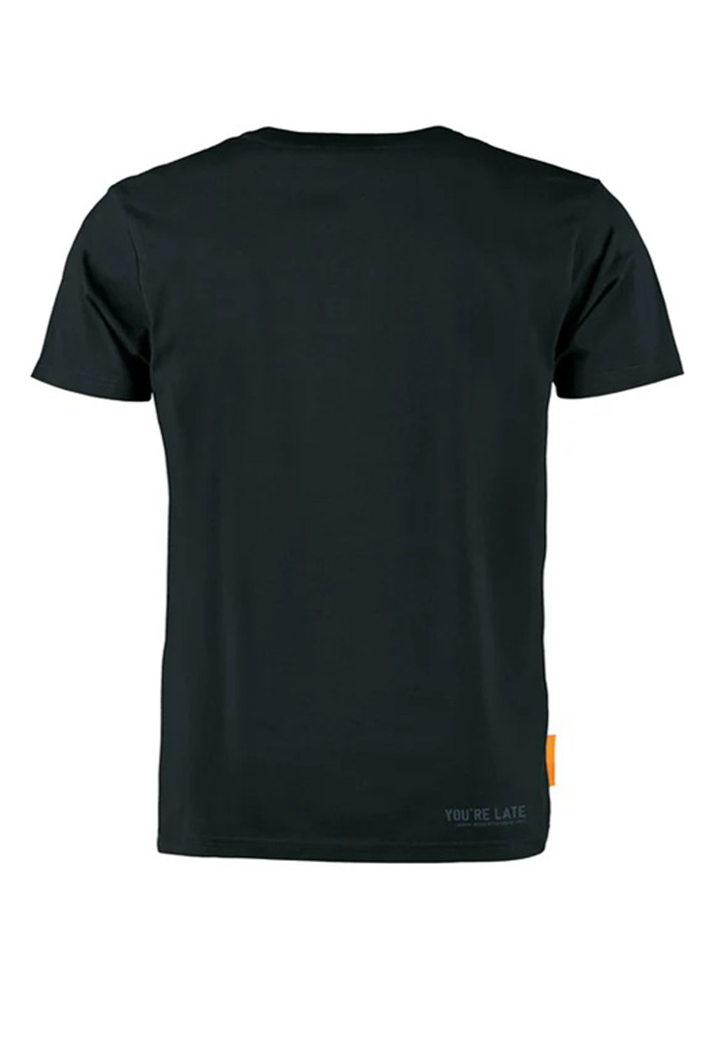 T-shirt ronde hals kat: You're late... - Afbeelding 2