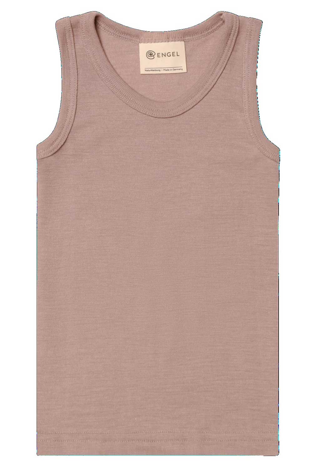 Wolzijden kinderhemd roze