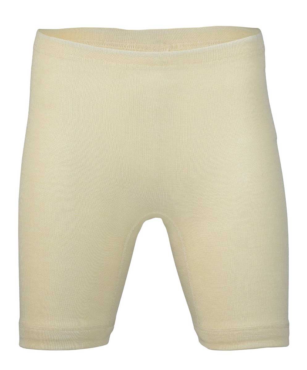 Broekje met pijpen wol/zijde off-white