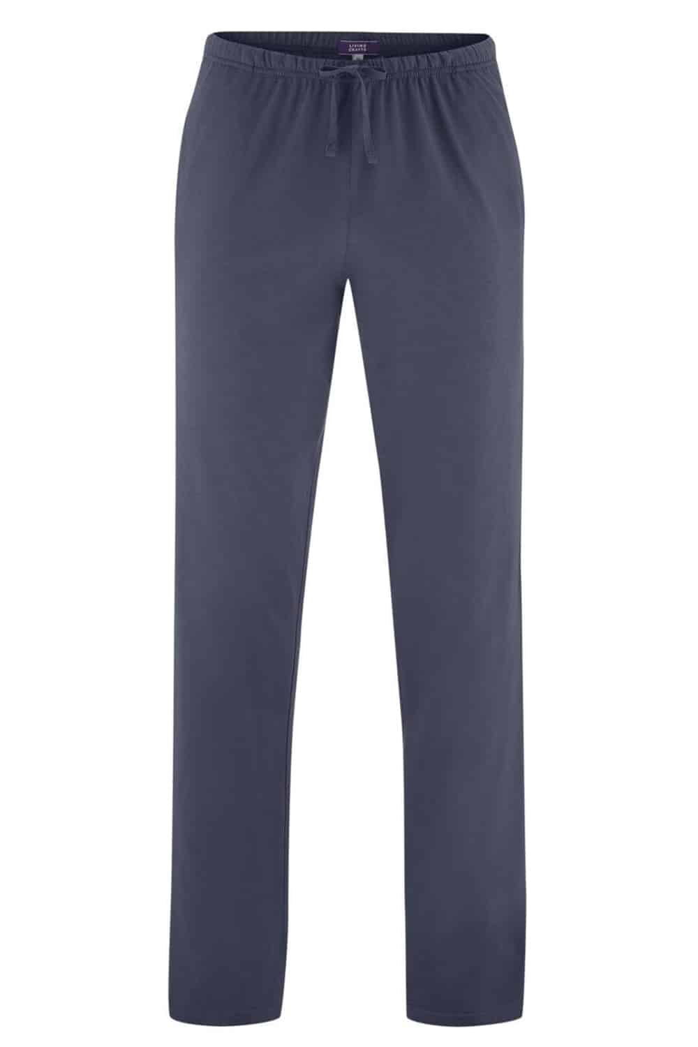 Broek dunne tricot unisex blauw