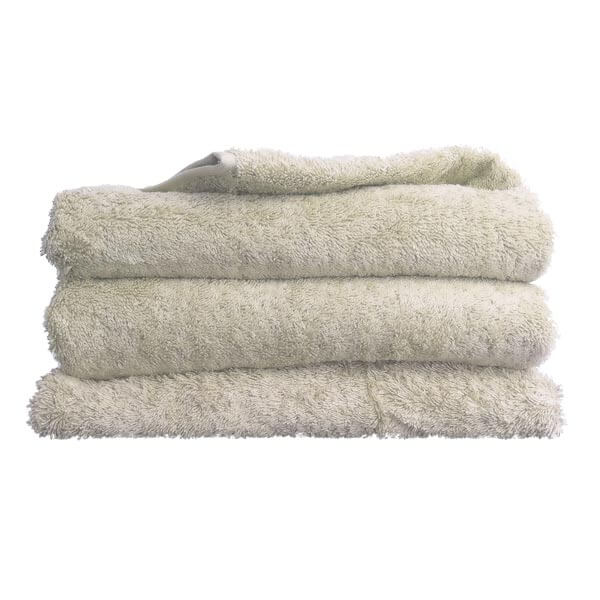 Badtextiel biokatoen beige - Afbeelding 2