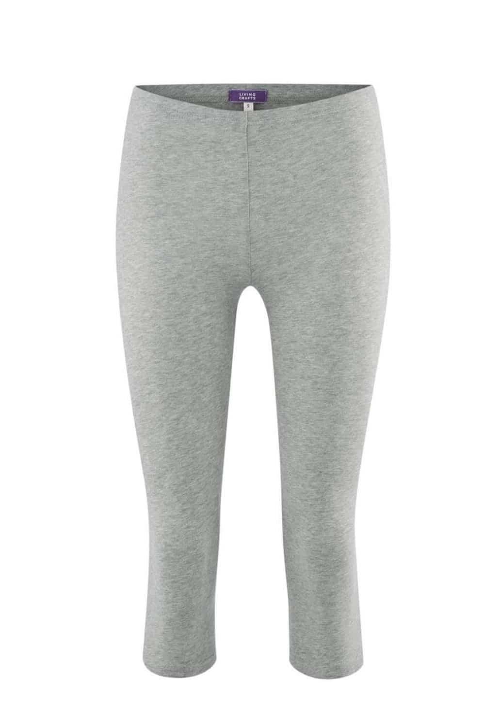 3/4 legging biokatoen Grijs