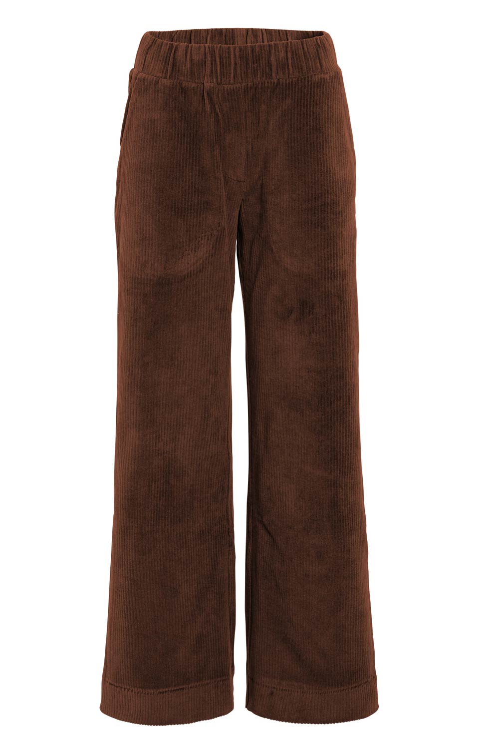 Velours broek bruin