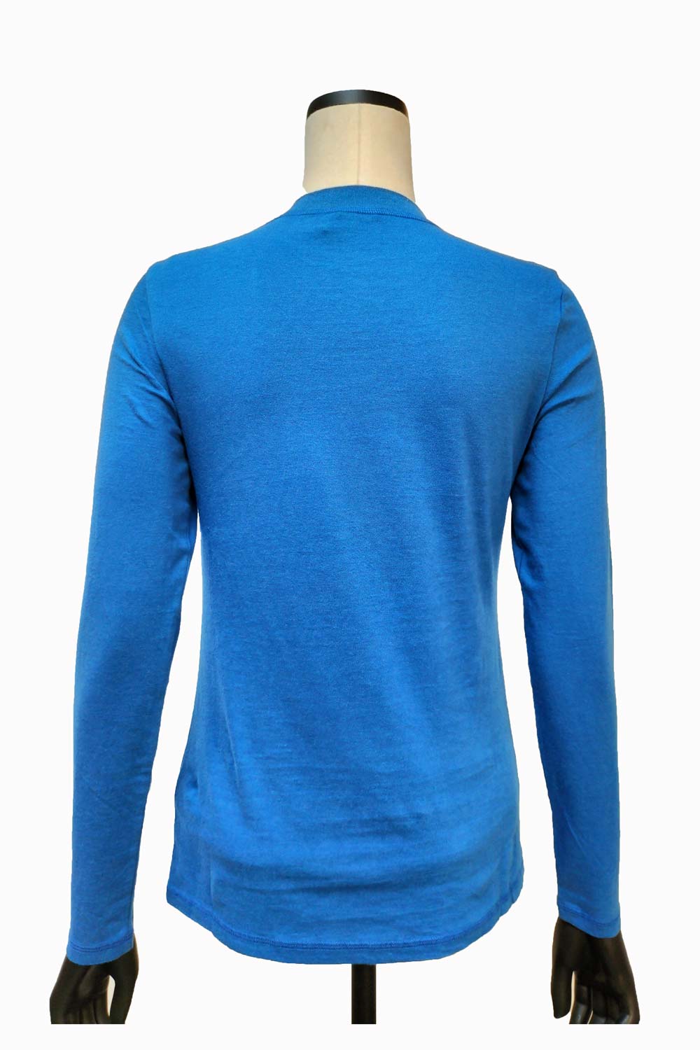 100% biokatoenen shirt met opstaand boordje - Afbeelding 2