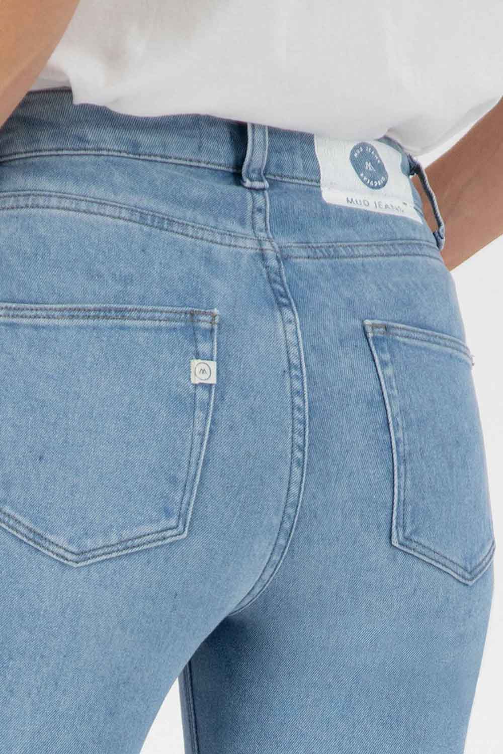 Skinny jeans lichtblauw seastone - Afbeelding 4