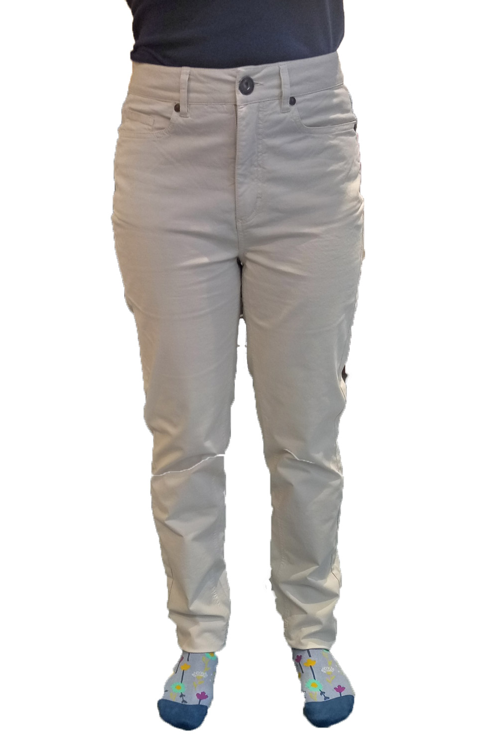 5-pocket zomerbroek Zand
