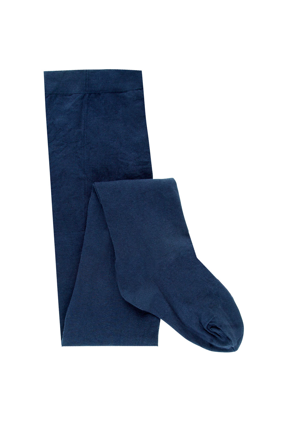 Panty biokatoen donkerblauw