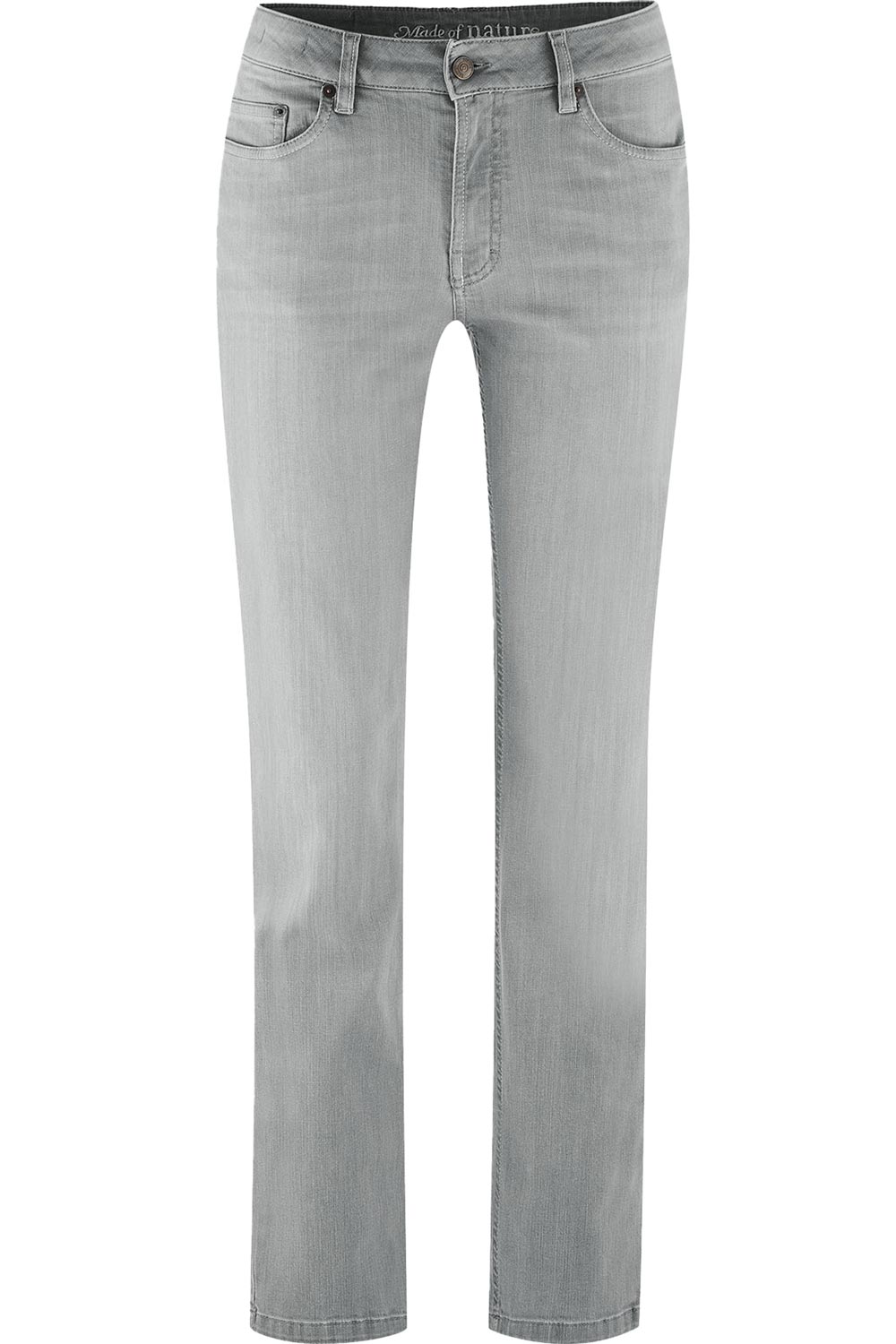 Damesjeans lichtgrijs - Afbeelding 2