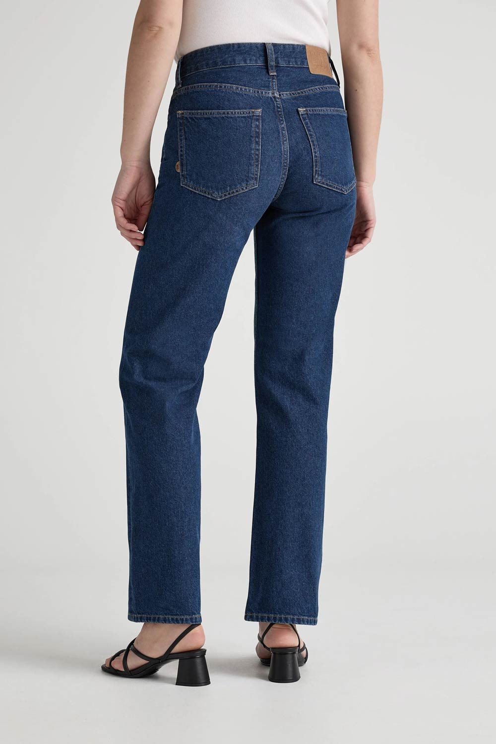 Jamie mid loose spijkerbroek Stone indigo - Afbeelding 2