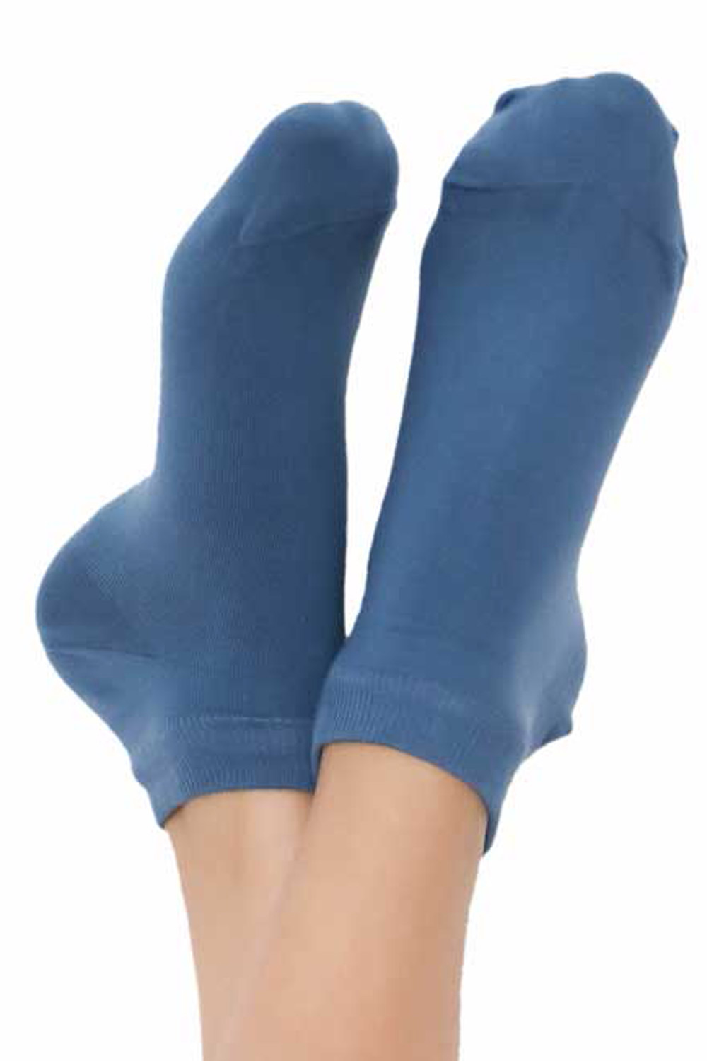 Sneakersokken jeansblauw