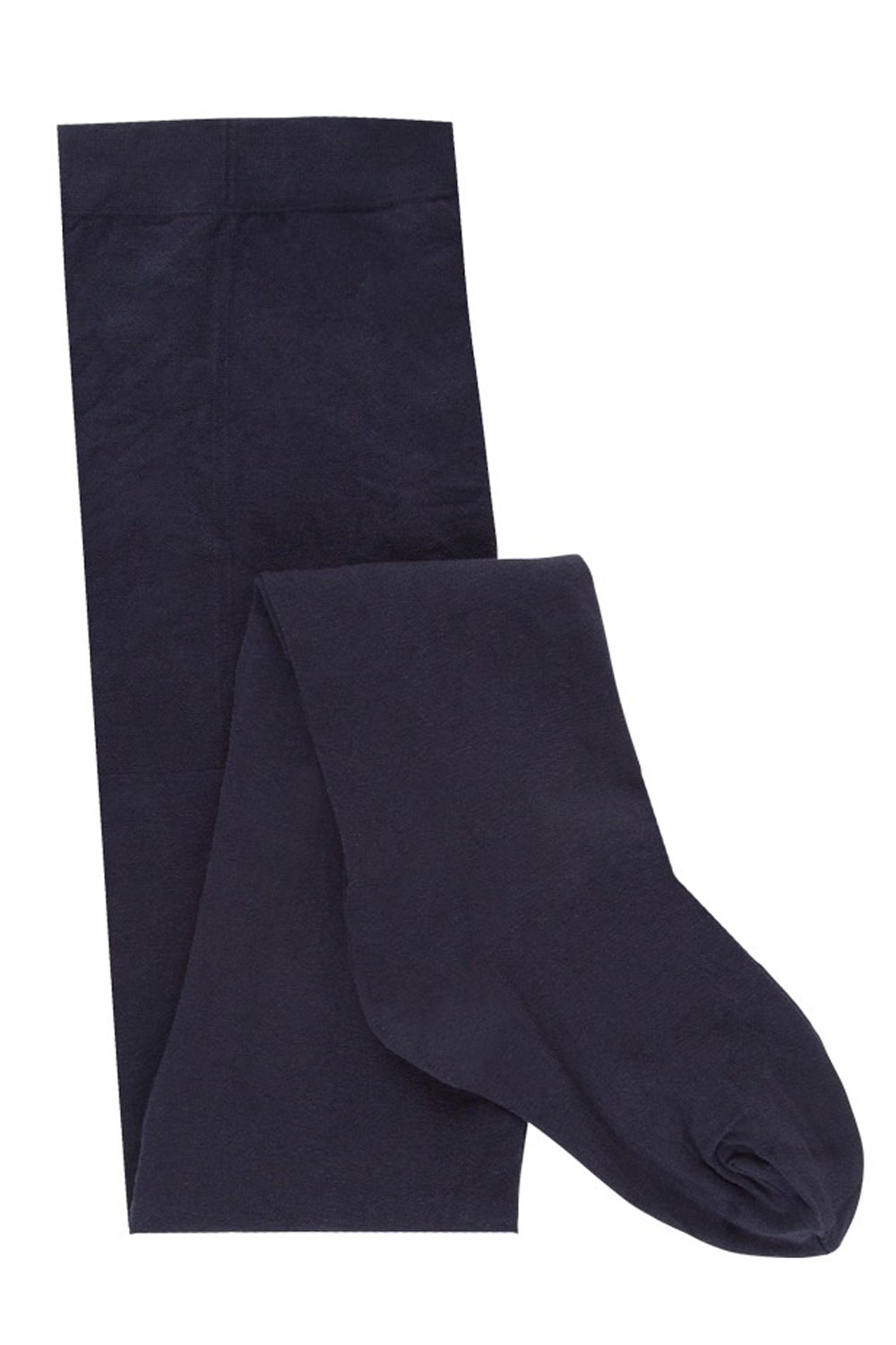 Panty biokatoen zwart
