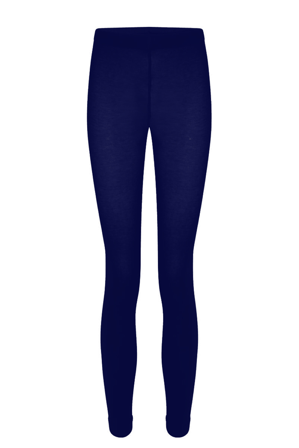 Dunne pantylegging biokatoen donkerblauw