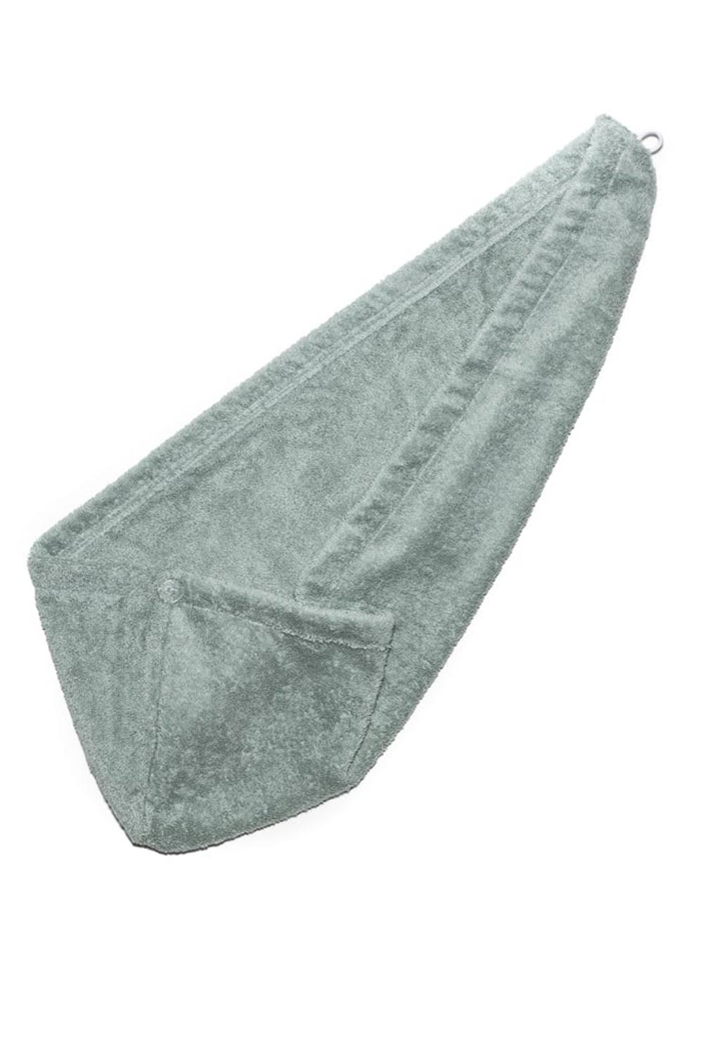 Haarhanddoek mineral green - Afbeelding 2