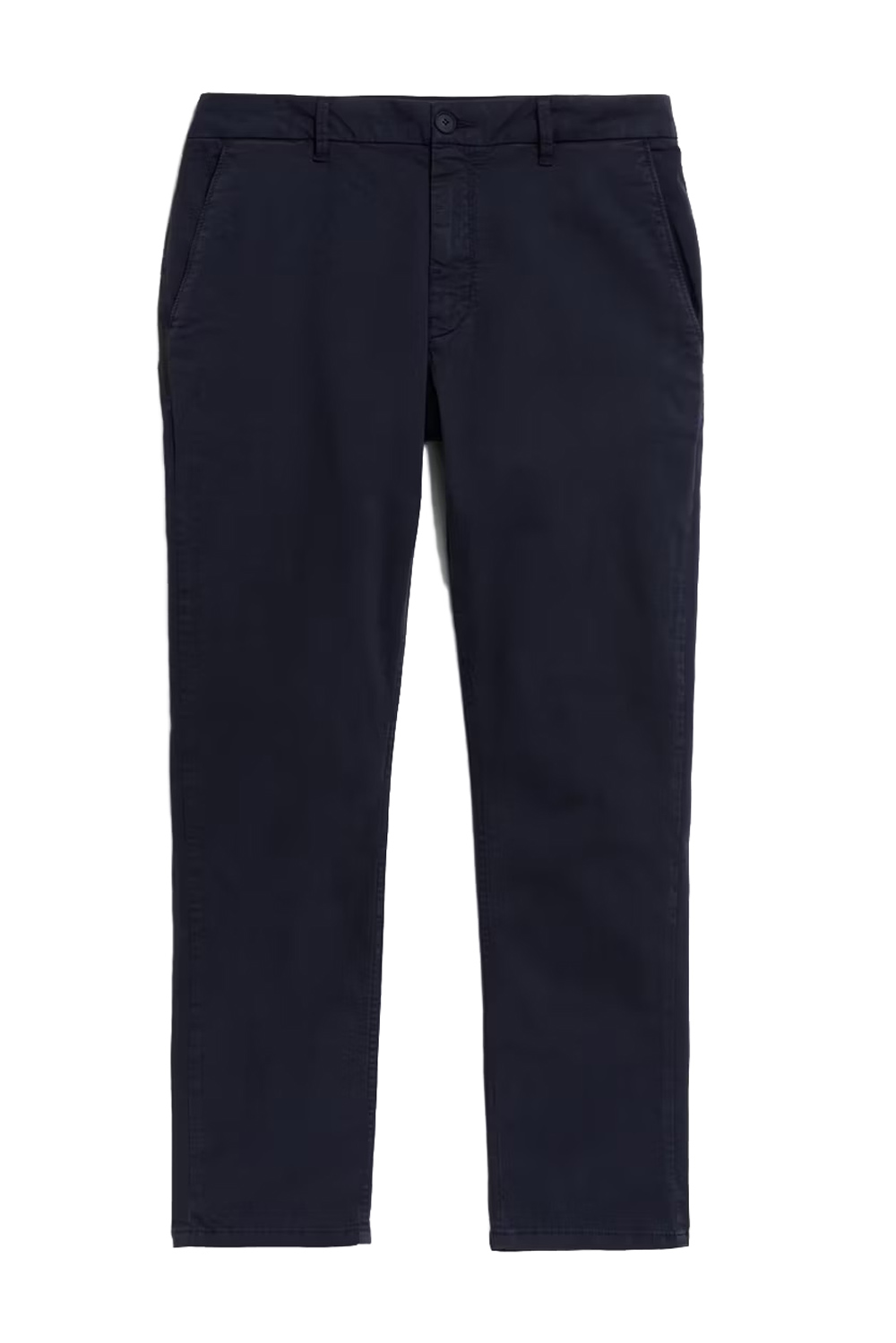 Donkerblauwe chino herenbroek - Afbeelding 2