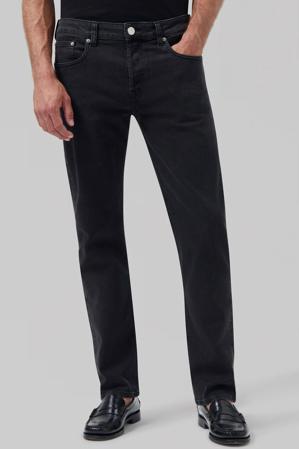 Bryce mid straight stone black - Afbeelding 3