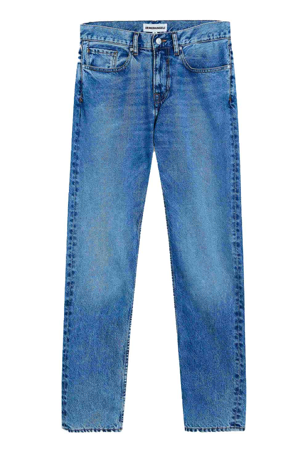 Spijkerbroek blauw 100% gereycyled katoen