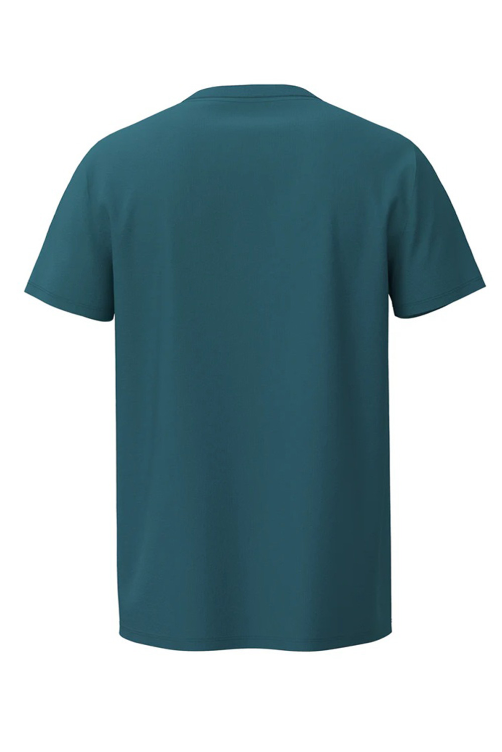 T-shirt biokatoen/modal blauw-groen - Afbeelding 2