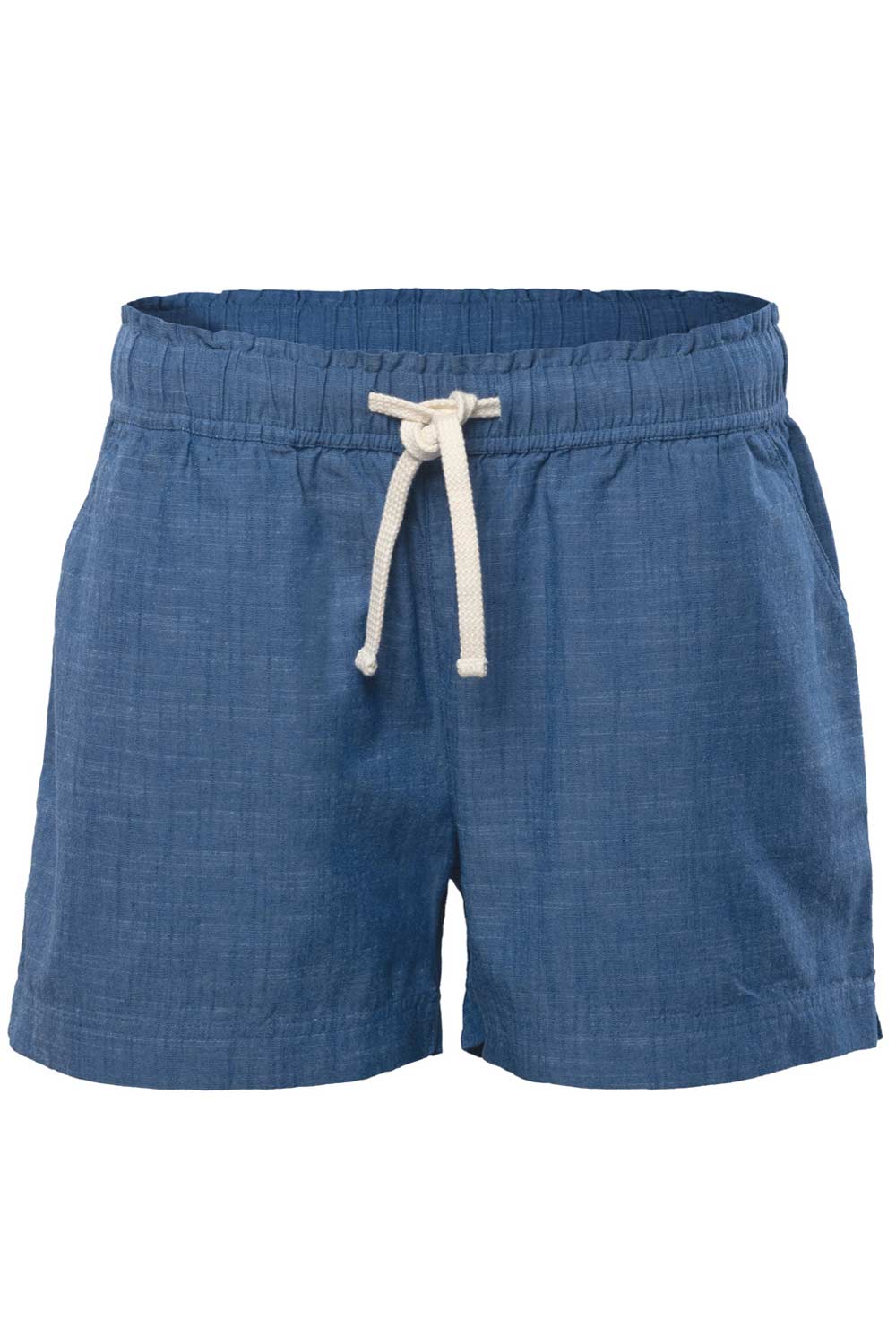Korte broek blauw chambray - Afbeelding 3