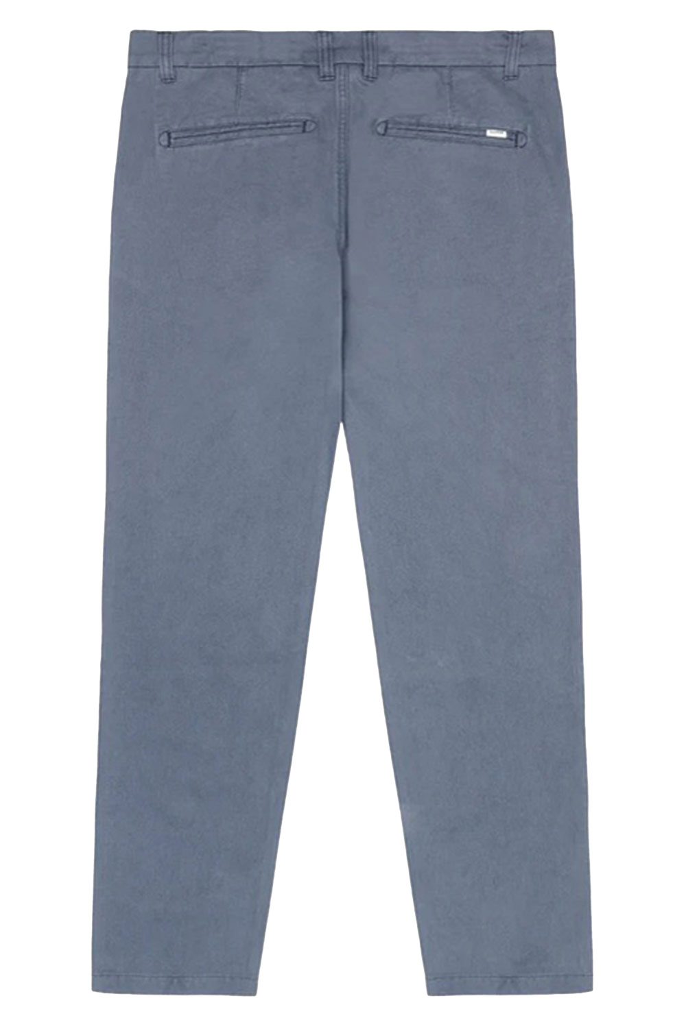 Chinobroek 100% biokatoen vintage blauw - Afbeelding 2