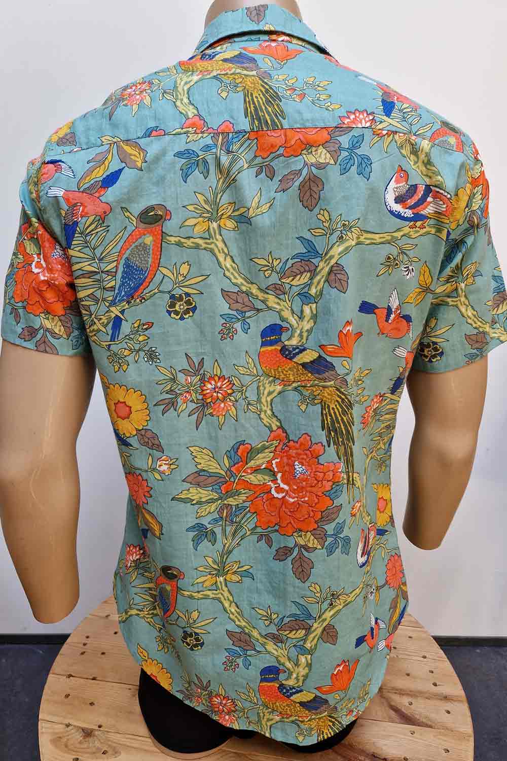 Overhemd korte mouw Red Bird - Afbeelding 2